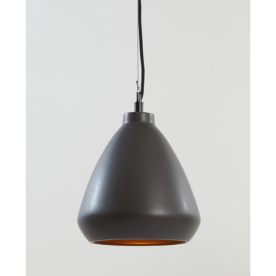 Light Living Hängelampe Desi mattschwarz 25 cm | 2 Stk