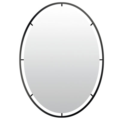 Len-fra Wandspiegel Salem schwarz 80 cm | 2 Stk