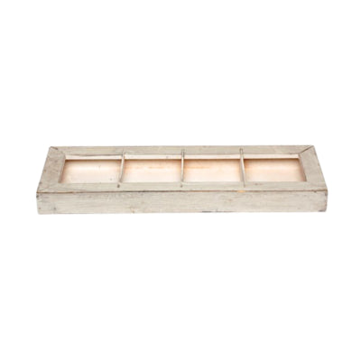 Schüssel Polly Holz beige 37,5 cm | 12 Stück