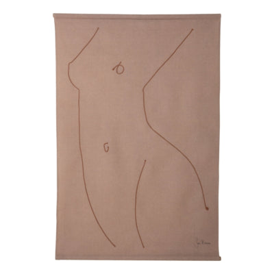 Hkliving (r) Wandteppich Silhouette Frau von Sella Molenaar 147 cm | 3 Stück