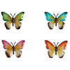 Schmetterling Susanne 4 sortiert blau grün orange oder rosa | 12 Stück