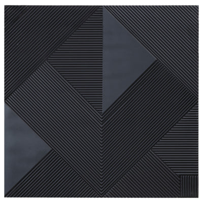 Ptmd Wandpaneel Belinda schwarz 120 x 120 cm | 2 Stk