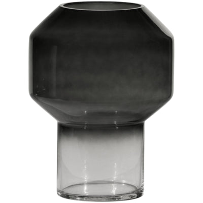Holzvase Jaxx schwarz transparent 26 cm | 6 Stück