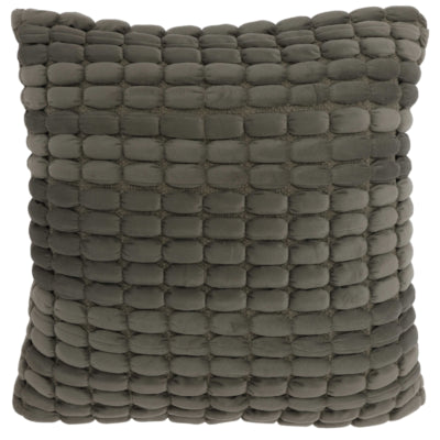 Einzigartiges Wohnkissen Kensi Taupe 45 x 45 cm | 6 Stück