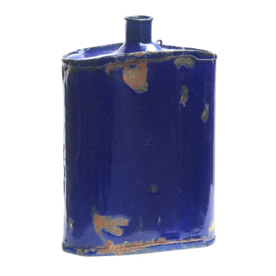 Vase Kantine Jady Metall blau 20 cm | 8 Stück