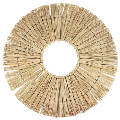 Wanddekoration Boho Korbgeflecht natur 58 cm | 10 Stück