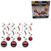 Spiralanhänger Vangtastic Halloween 61 cm 12er Set | 24 Stück