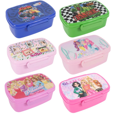 Home Universe Brotdose Kinder 17,5 cm 6-fach sortiert | 24 Stück