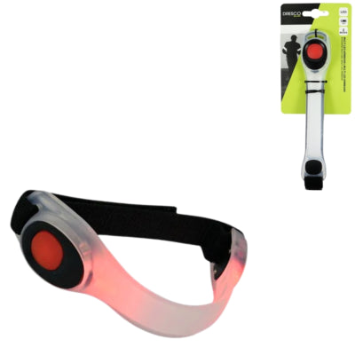 Dresco Multi-LED-Armband mit Batterie | 12 Stück