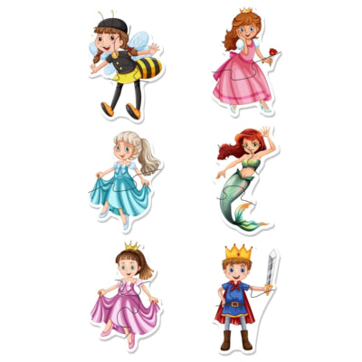 Puzzle -Set -Märchen mit 6 Rätseln