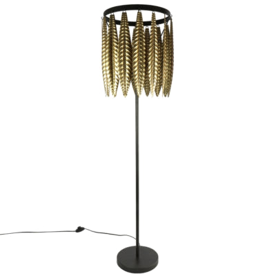 Countryfield Stehleuchte Kikkan l messingfarben 141 cm | 2 Stk