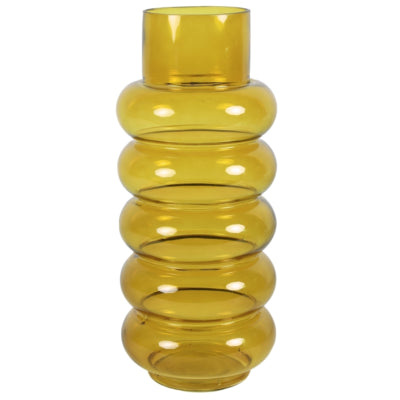 Countryfield Vase Nikky L Senfgelb 35 cm | 4 Stück