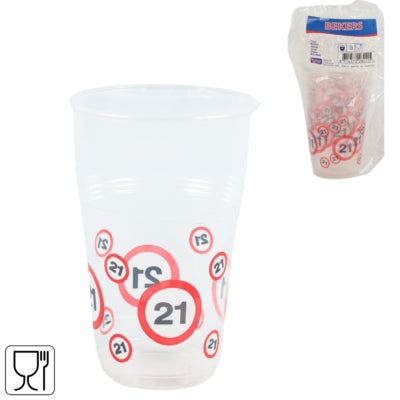 Folat Einweg-Trinkbecher 350 ml 10 Stück | 24 Stück