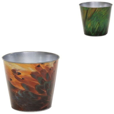 Blumentopf Bob Feder 11 cm 2 sortiert | 24 Stück