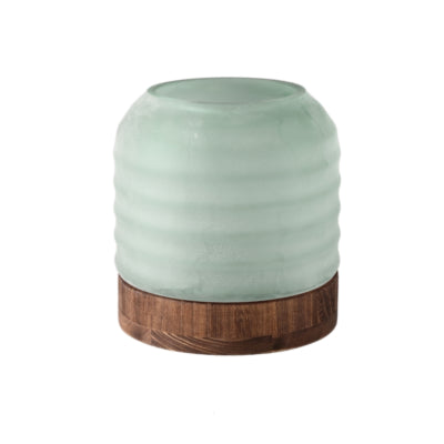 Ptmd Vase Yana grün 20 cm | 2 Stk