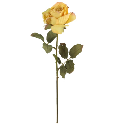Countryfield Kunstblume rosa gelb 62 cm | 12 Stück