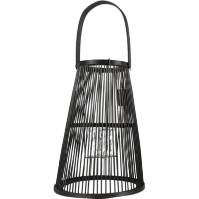 Laterne Camau schwarz 34,5 cm 2er Set | 4 Stück