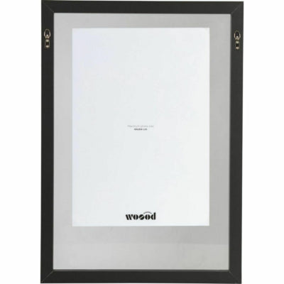 Woood Bilderrahmen Blake Schwarz 44 x 64 cm | 4 Stück