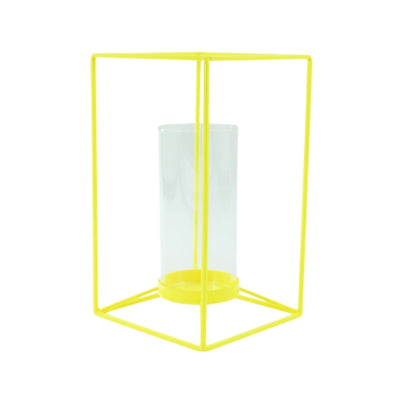 Housevitamin Laterne gelb 20 cm | 6 Stück