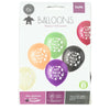 Folat Luftballons Happy Halloween 33 cm 6 Stück | 24 Stück