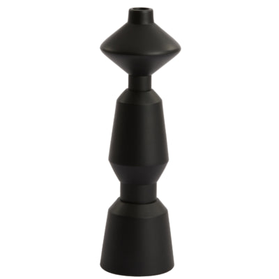 Light Living Kerzenständer Ilvar schwarz 35 cm | 2 Stk