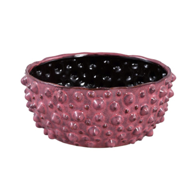 Ptmd Blumentopf Marel Dots Lila L 24 cm | 2 Stk