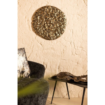 Ptmd Wandpaneel Victoire Aluminium goldfarben 59 cm | 2 Stk