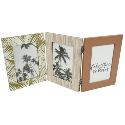 Fotorahmen Triptychon 10 x 15 cm | 12 Stück