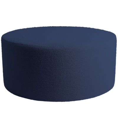 Ptmd Evie Pouf Teddy blau 90 cm