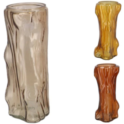 Daan Bugholzvase Baum braun 29 cm 3-fach sortiert | 6 Stück