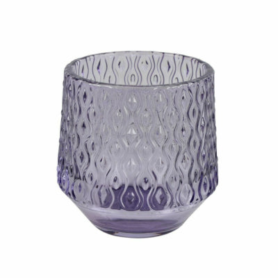 Countryfield Teelichthalter Cynthia s lila 8 cm | 24 Stück
