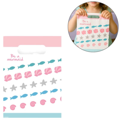 Amscan Geschenktüte Be a Mermaid 24 cm 8 Stück | 20 Stück