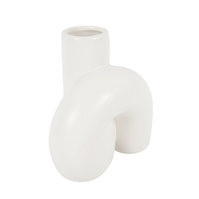 Vase Twist weiß 11,5 cm | 16 Stück