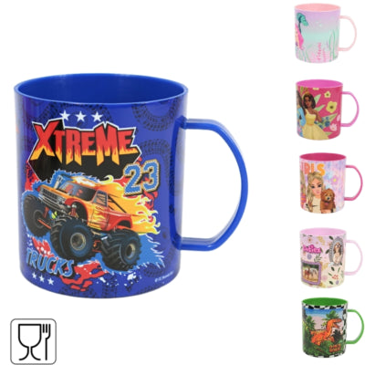 Lizenzierter Becher 340 ml cm 6 sortiert | 24 Stück
