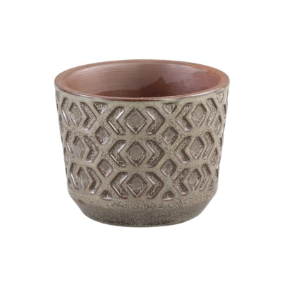 Ptmd Blumentopf Pella XS braun 7,5 cm | 24 Stück