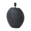 Leichter Wohnlampensockel Skeld EU-Stecker schwarz 48 cm | 2 Stk