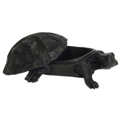 Housevitamin Vorratstopf Schildkröte schwarz 16 cm | 8 Stück