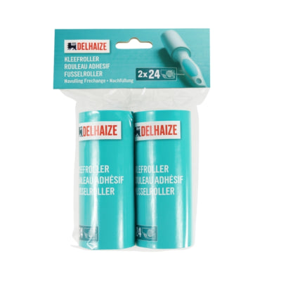 Delhaize Kleberoller-Nachfüllset 2er-Set | 24 Stück