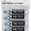 Lezyne CO2-Ersatzkartuschen, 16 g, 5 Stück
