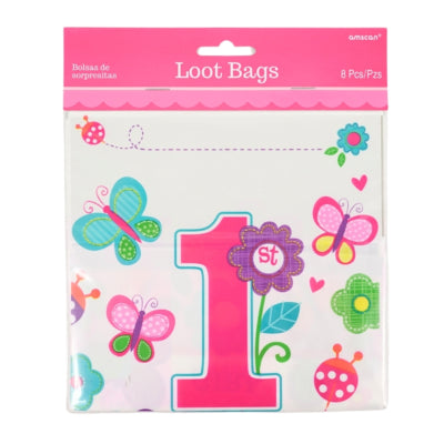 Ty Par Taschen zum ersten Geburtstag, Geburtstagskind, 8er-Set | 24 Stück