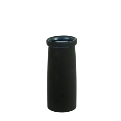 Countryfield Vase Tube Missy S schwarz 19 cm | 12 Stück