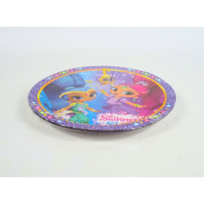 Einwegteller Shimmer Shine Papier 8 Stück | 30 Stück