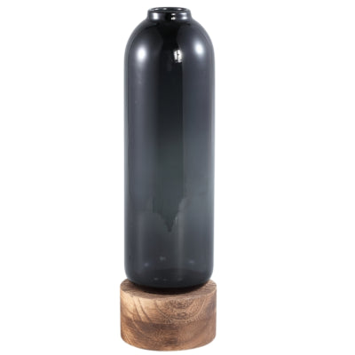 Ptmd Vase fleur grau 34 cm | 4 Stück
