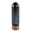 Ptmd Vase fleur grau 27 cm | 4 Stück