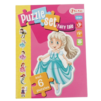 Puzzle -Set -Märchen mit 6 Rätseln