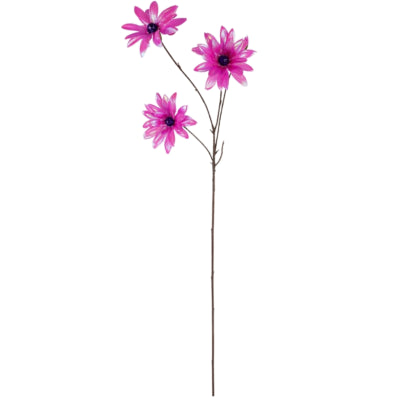 Kunstblume Dahlie lila 86 cm | 12 Stück