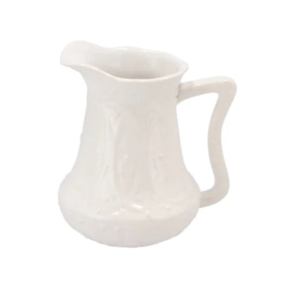 Daan gebogene Vase „Can You Feel It“ weiß 15 cm | 8 Stück