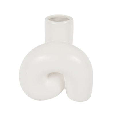 Vase Twist weiß 11,5 cm | 16 Stück