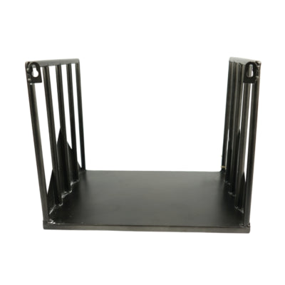 Wandregal Metall schwarz 52 cm 3er-Set | 2 Stk