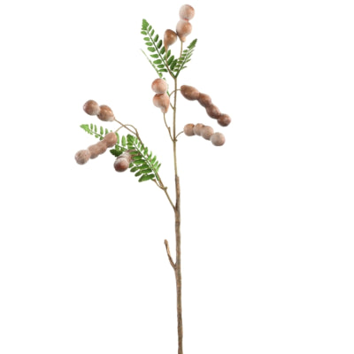 Ptmd Kunstzweig Beerenzweig braun 65 cm | 8 Stück